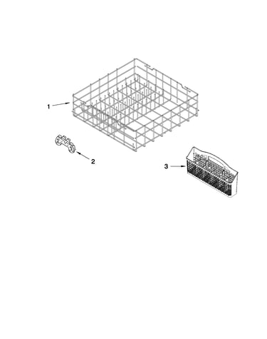 Lower rack parts