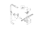 Maytag MDBTT53AWB4 upper wash and rinse parts diagram