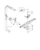 Upper wash and rinse parts