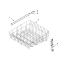 Upper rack and track parts