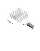 Lower rack parts