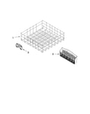 Lower rack parts