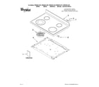 Whirlpool WFE361LVS1 cooktop parts diagram