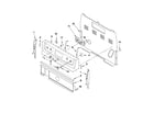 Whirlpool WFE361LVD1 control panel parts diagram