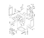 Whirlpool WFE361LVS1 chassis parts diagram
