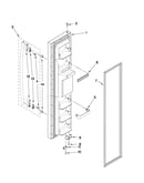 Freezer door parts