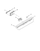 Control panel and latch parts
