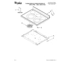 Whirlpool WFE381LVQ1 cooktop parts diagram