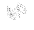 Whirlpool WFE381LVQ1 control panel parts diagram