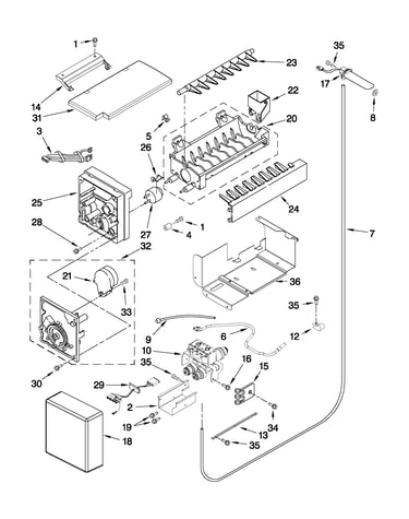 Icemaker parts