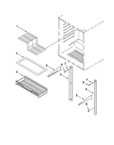 Shelf parts