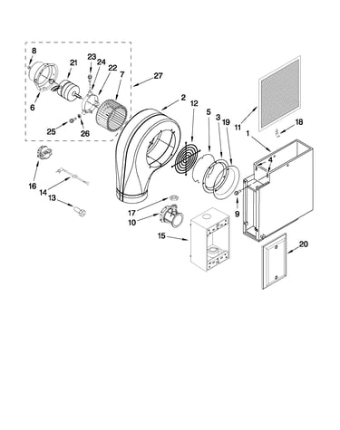 Blower unit parts