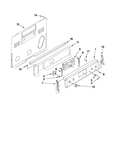 Control panel parts