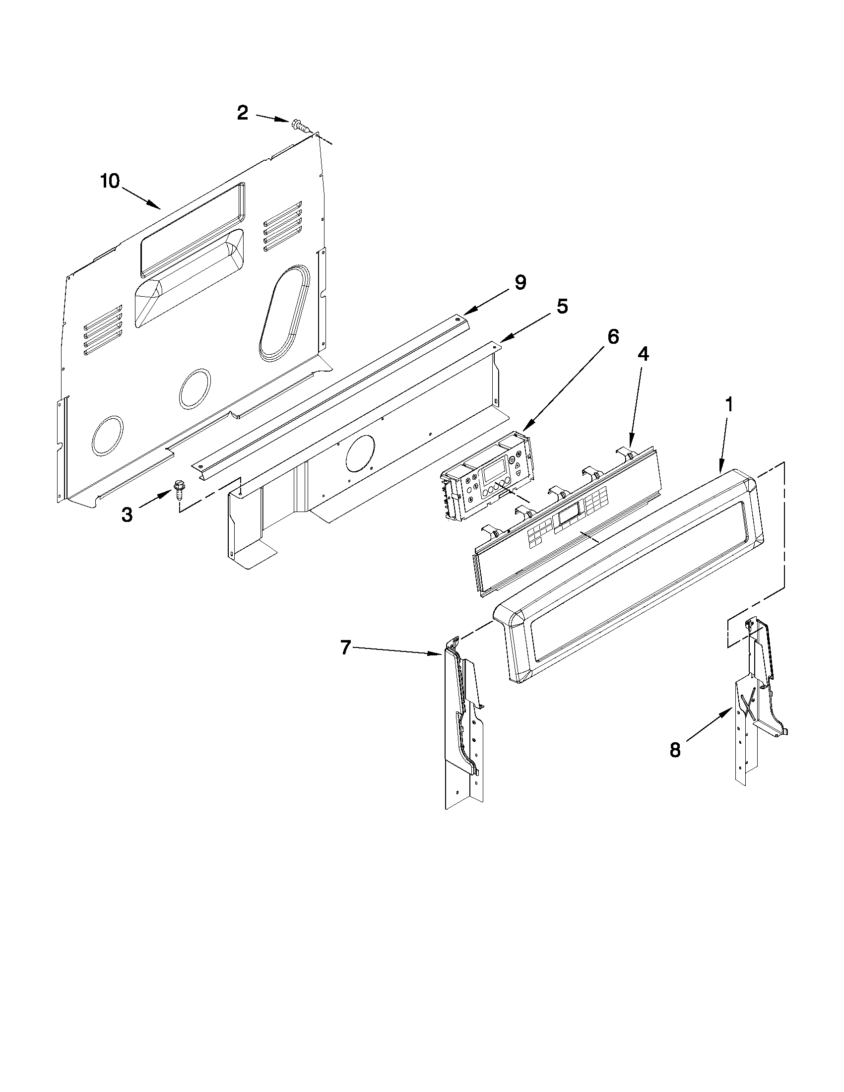 CONTROL PANEL PARTS