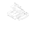 Maytag MIR8890AS0 drawer parts diagram