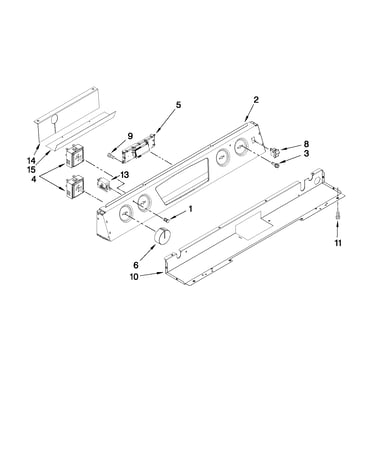 Control panel parts