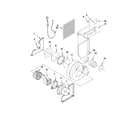 Jenn-Air JES9750CAS02 blower assembly parts diagram