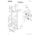 Maytag MFI2665XEM5 cabinet parts diagram