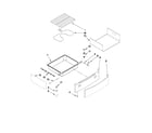 Jenn-Air JGS8850CDS02 drawer and rack parts diagram