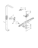Upper wash and rinse parts