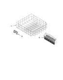 Lower rack parts