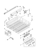 Upper rack and track parts