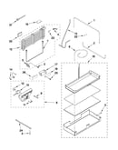 Lower unit and tube parts
