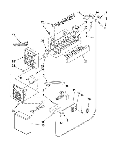 Icemaker parts