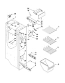 Freezer liner parts