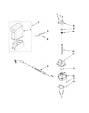 Motor and ice container parts