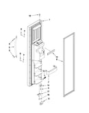 Freezer door parts