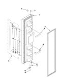 Freezer door parts
