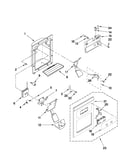 Dispenser front parts