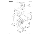 Maytag CWE4100ACE10 oven parts diagram