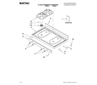 Maytag MGR5605WB0 cooktop parts diagram