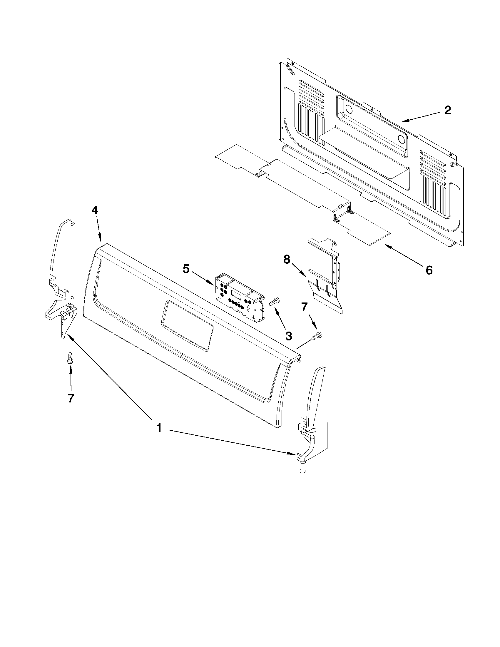 Backguard parts