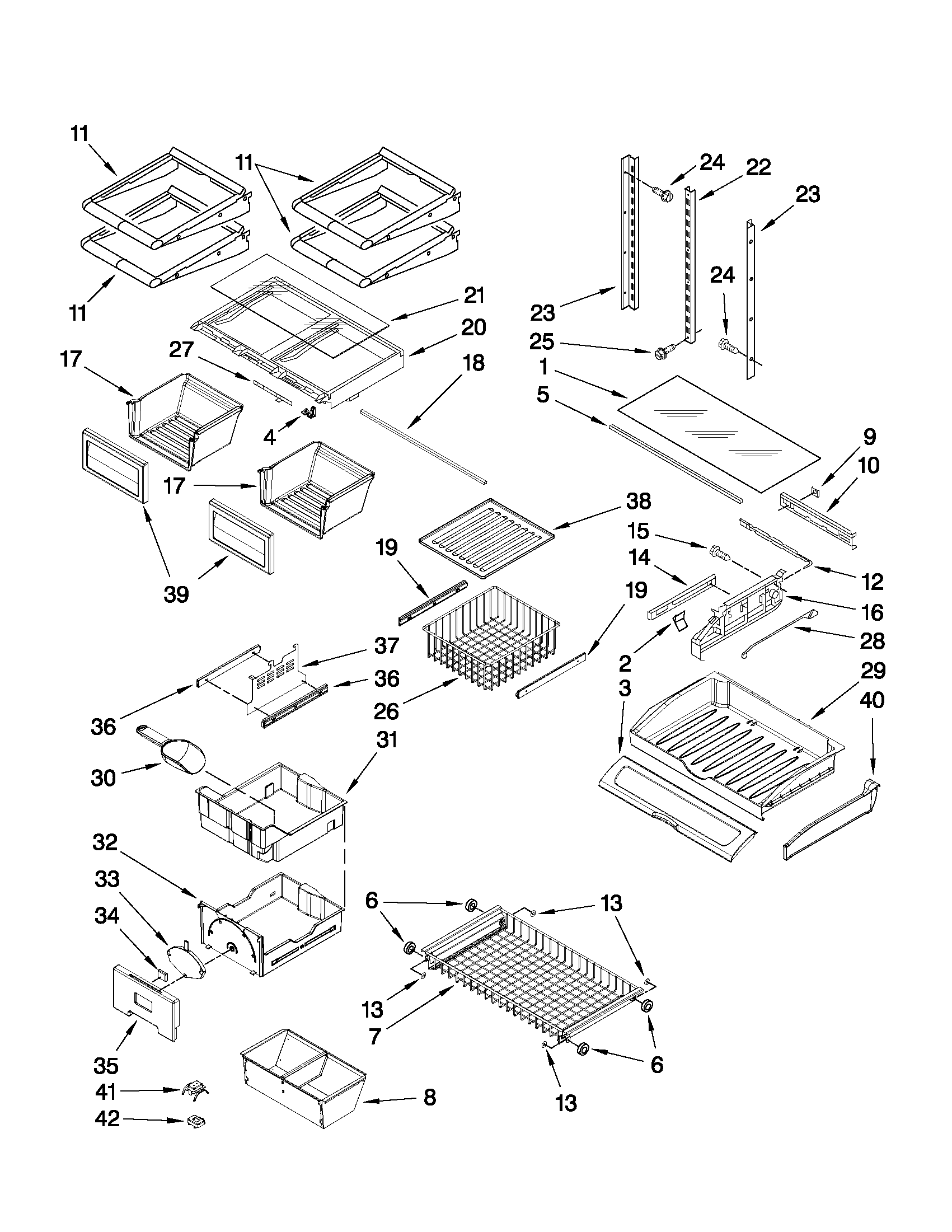 SHELF PARTS