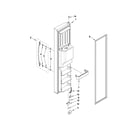 Maytag MSD2559XEW04 freezer door parts diagram