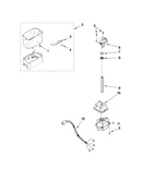 Motor and ice container parts