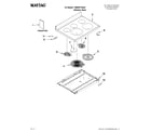 Maytag YMER8775AS0 cooktop parts diagram