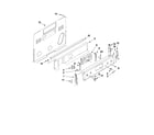 Maytag YMER8775AS0 control panel parts diagram