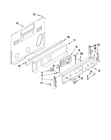 Control panel parts