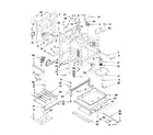 Maytag MES5875BCW21 chassis parts diagram