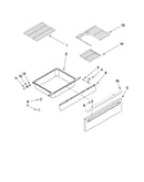 Drawer and rack parts