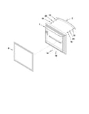 Freezer door parts