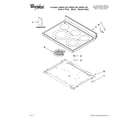 Whirlpool WFE381LVS0 cooktop parts diagram