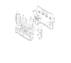 Whirlpool WFE381LVQ0 control panel parts diagram