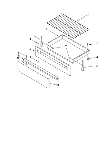 Drawer & broiler parts
