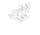 Ikea ICS300RQ05 burner box, gas valves, and switches diagram