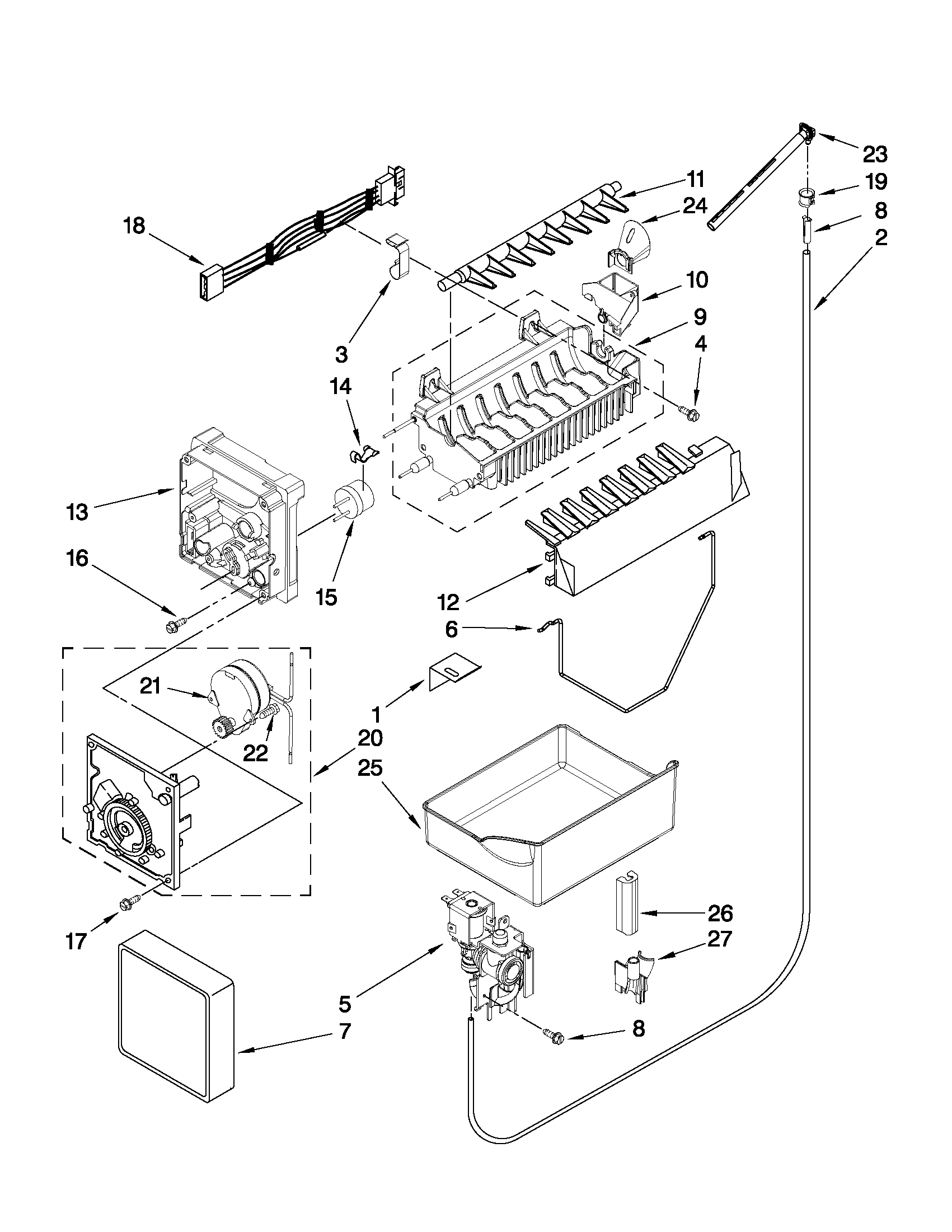 ICEMAKER PARTS